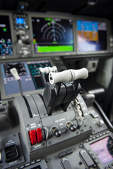 Airplane throttles
