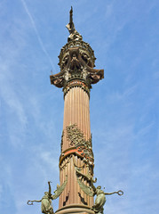 Fototapeta na wymiar Monument in Barcelona.