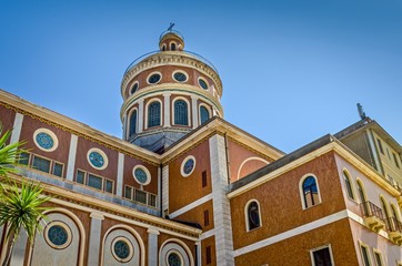Fototapeta na wymiar Santuario della Madonna Nera di Tindari,Messina.