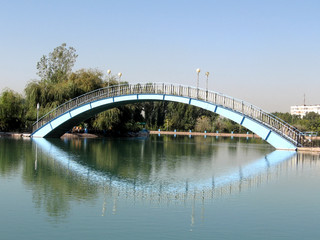 Obraz premium Tashkent Almazar the bridge 2007
