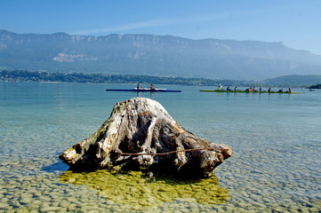 Fototapeta na wymiar le lac du bourget-savoie