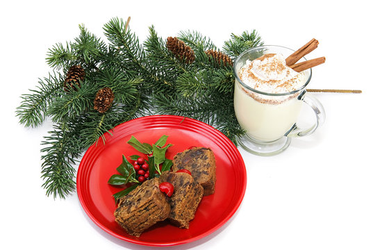 Fruitcake And Eggnog