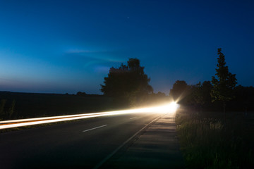 Auto bei Nacht