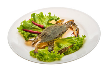 Raw crab