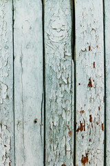 background of old painted boards