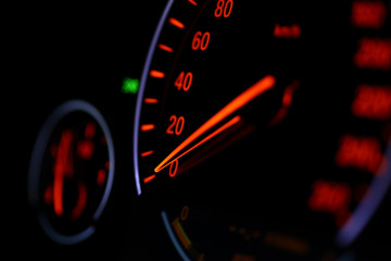 Speedometer detail