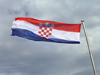 Kroatische Flagge