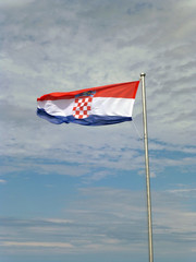 Kroatische Flagge