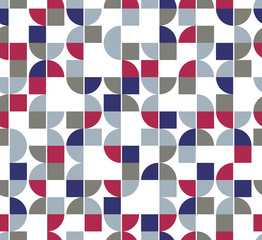 Vector colorful geometric background, squared abstract futuristi