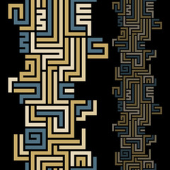 Geometric lines seamless abstract background with vertical eleme