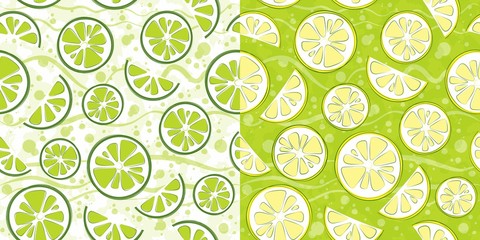 Citrus seamless pattern