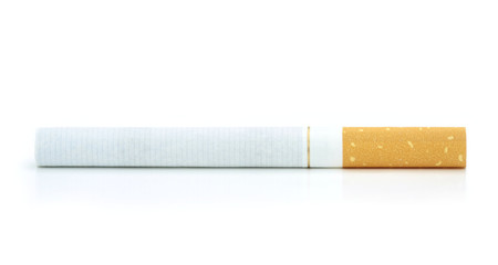 Cigarette isolated on white background
