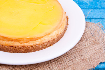 lemon cheesecake