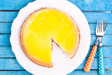 lemon cheesecake
