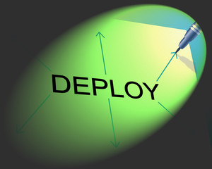 Deploy Deployment Shows Put Into Position And Install