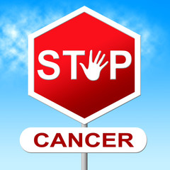 Stop Cancer Shows Cancerous Growth And Control