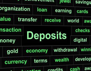 Deposits Deposit Represents Part Payment And Advance