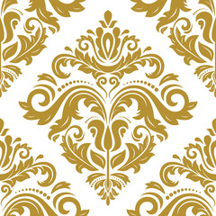 Floral Seamless Vector Pattern. Orient Abstract Background