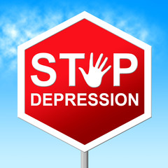 Stop Depression Shows Lost Hope And Caution