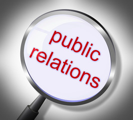 Public Relations Represents Searches Promotional