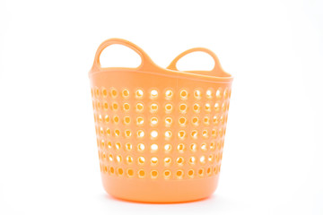 Empty plastic basket