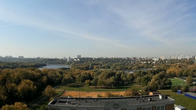 Moscow day Time-lapse