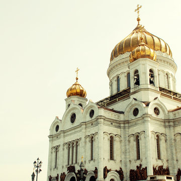 Christ the Savior Church in Moscow, Russia.