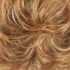 Hair fragment as a background composition