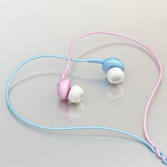 In-ear headphones composition