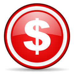 Obraz premium dollar web icon