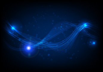 Obraz premium Digital technology background