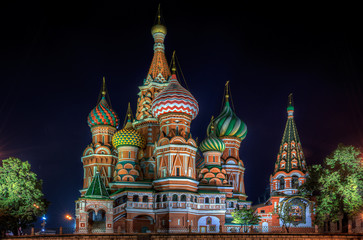 Собор Василия Блаженного на Красной площади в Москве © alexpoison