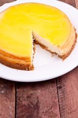 lemon cheesecake