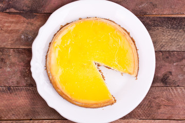 lemon cheesecake