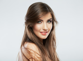 Fototapeta premium Woman hair style fashion portrait.