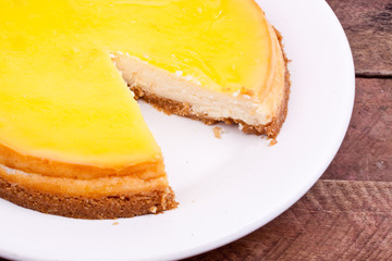 lemon cheesecake
