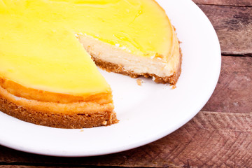 lemon cheesecake