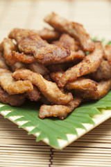 Breaded pork