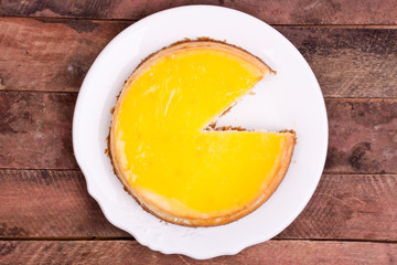lemon cheesecake