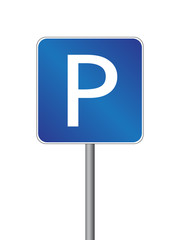 Parking lot sign
