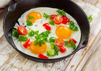 Healthy traditional breakfast