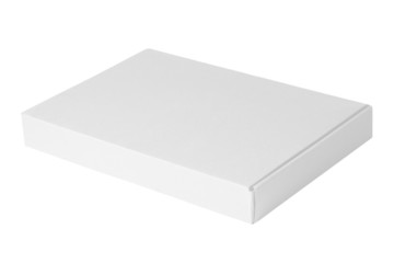 Closed cardboard box