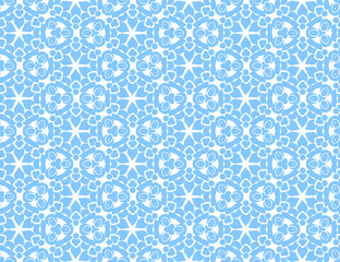 Blue pattern