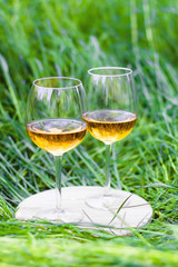 Two glasses of wine