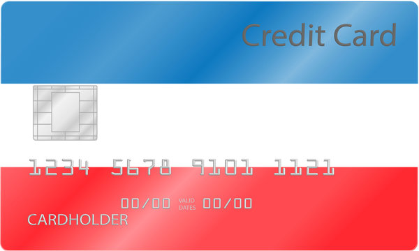 Kreditkarte Serbien/Montenegro Design