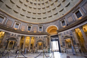 Tissu par mètre Monument Pantheon in Rome