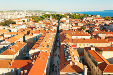 Blick über Zadar, Kroatien