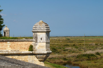 Remparts de Brouage et ses marais