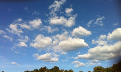 Obraz premium chmury