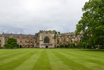 lawn at  Bishop Palace,Wells